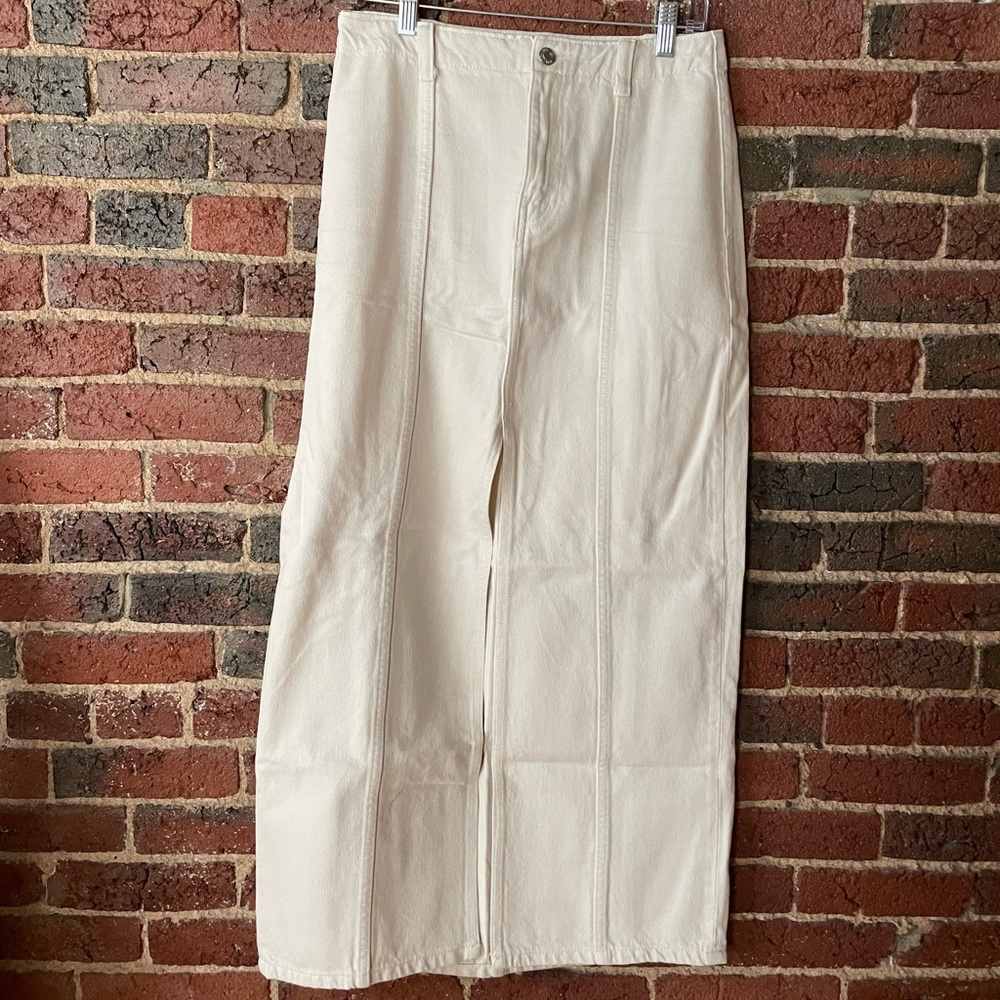 Denim Maxi Skirt